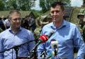 Exercise at the Ravnjak military complex near Krusevac